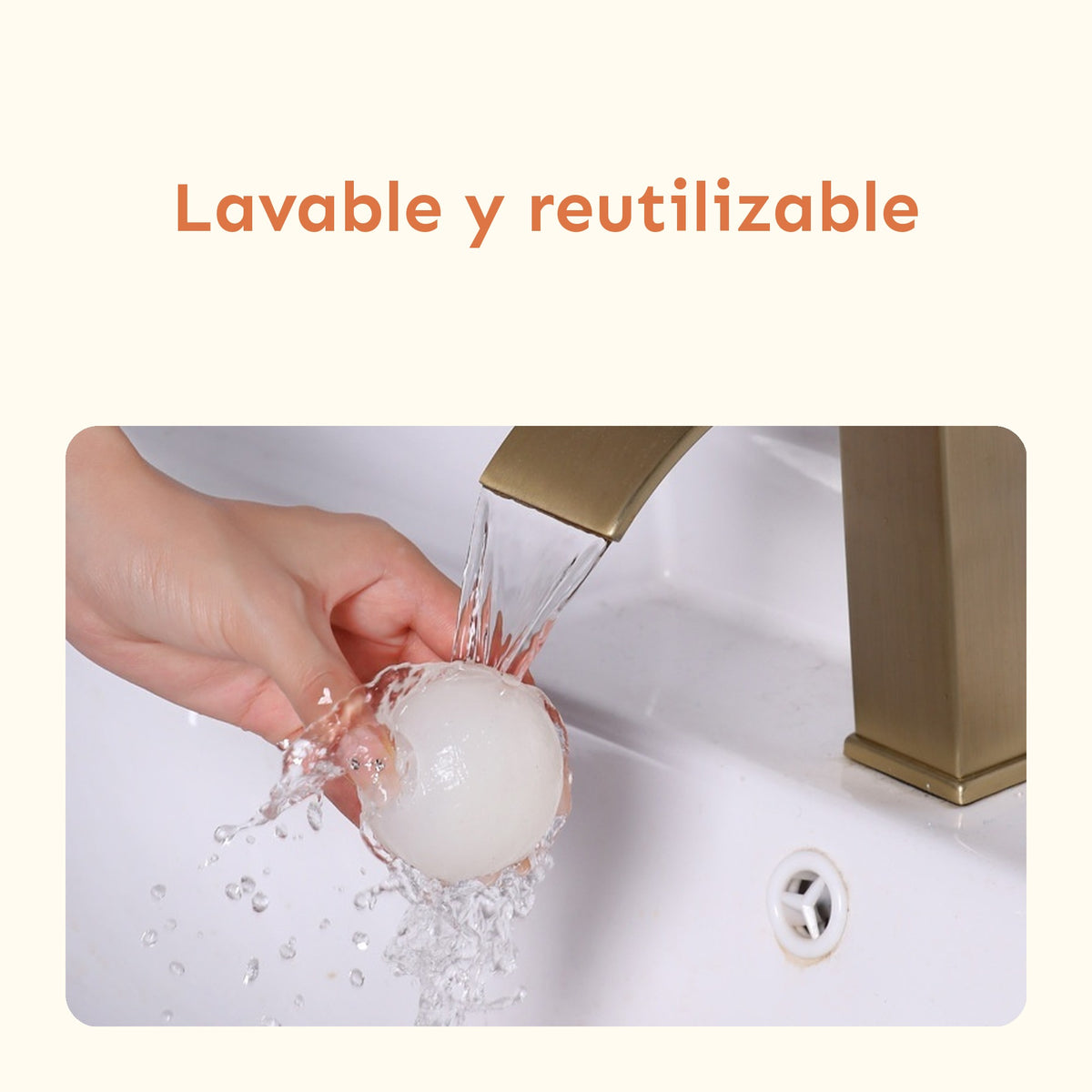 Bola quitapelos lavable para mascotas